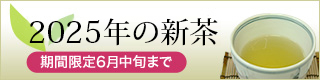 2025年の新茶