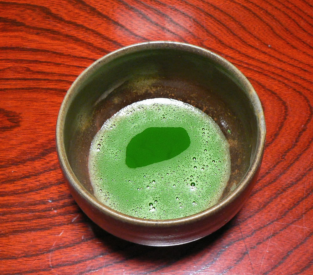 お抹茶の点て方3